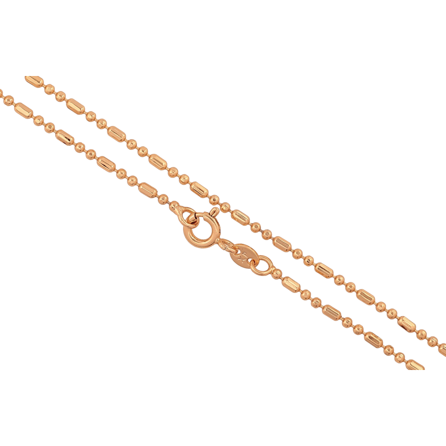 Цепочка Xuping цвет Позолота 18K "Плетение Перлина" длинна 45см х 1.5мм фото №1 Цепочка Xuping цвет Позолота 18K "Плетение Перлина" длинна 45см х 1.5мм фото №1