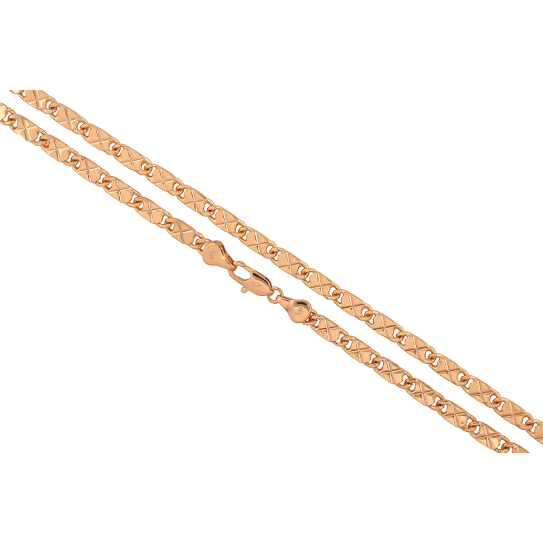 Цепочка Xuping цвет Позолота 18K "Плетение Фантазийное" длинна 50см х 4мм фото №1 Цепочка Xuping цвет Позолота 18K "Плетение Фантазийное" длинна 50см х 4мм фото №1