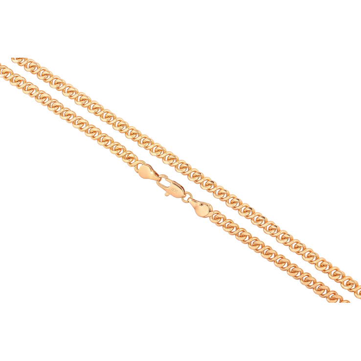 Цепочка Xuping цвет Позолота 18K "Плетение Восьмерка" длинна 51см х 4.5мм фото №7 Цепочка Xuping цвет Позолота 18K "Плетение Восьмерка" длинна 51см х 4.5мм фото №7