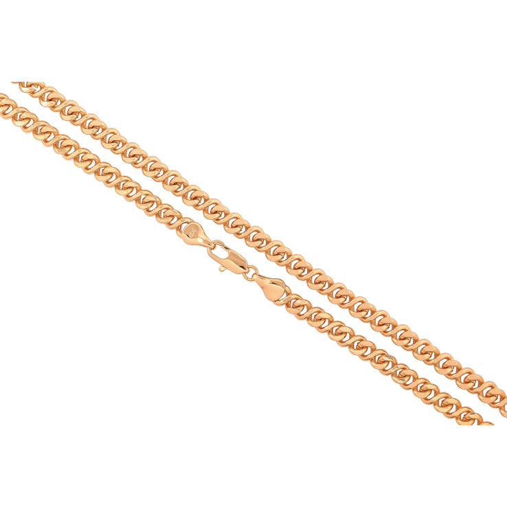 Цепочка Xuping цвет Позолота 18K "Плетение Восьмерка" длинна 50см х 5мм фото №8 Цепочка Xuping цвет Позолота 18K "Плетение Восьмерка" длинна 50см х 5мм фото №8