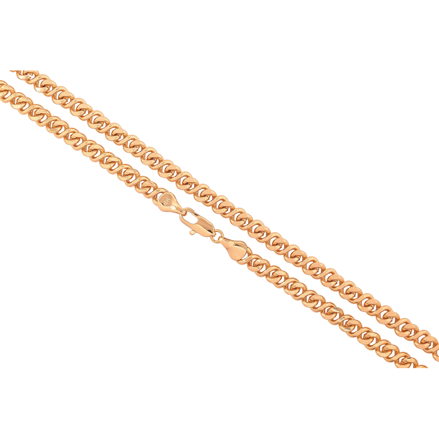 Цепочка Xuping цвет Позолота 18K "Плетение Восьмерка" длинна 50см х 5мм фото №1 Цепочка Xuping цвет Позолота 18K "Плетение Восьмерка" длинна 50см х 5мм фото №1