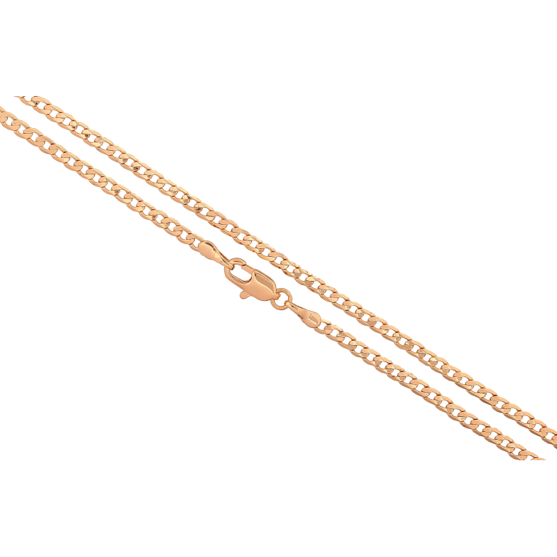 Ланцюжок Xuping колір Позолота 18K "Плетіння Панцирне" довжина 55см х 3мм фото №6 Ланцюжок Xuping колір Позолота 18K "Плетіння Панцирне" довжина 55см х 3мм фото №6