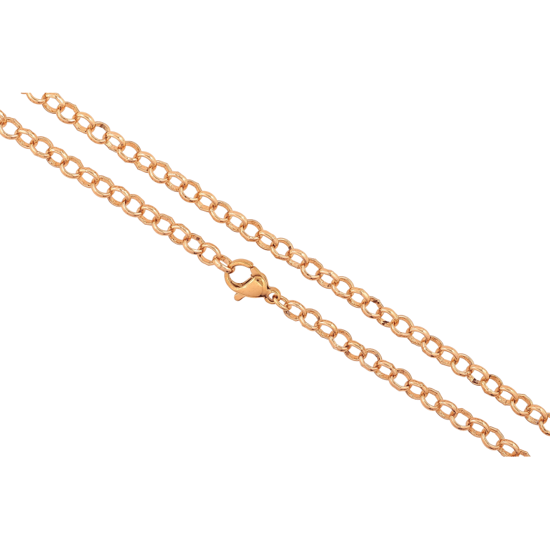 Ланцюжок Xuping колір Позолота 18K "Плетіння Ролло" довжина 49см х 4мм фото №12 Ланцюжок Xuping колір Позолота 18K "Плетіння Ролло" довжина 49см х 4мм фото №12