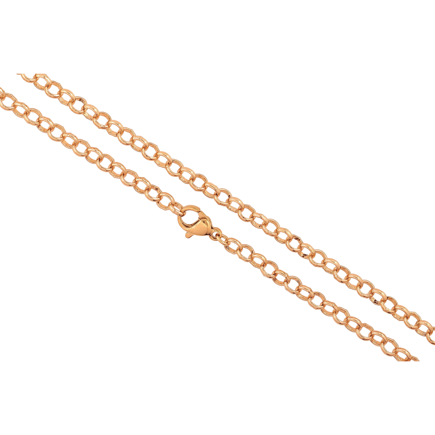 Цепочка Xuping цвет Позолота 18K "Плетение Ролло" длинна 49см х 4мм фото №1 Цепочка Xuping цвет Позолота 18K "Плетение Ролло" длинна 49см х 4мм фото №1