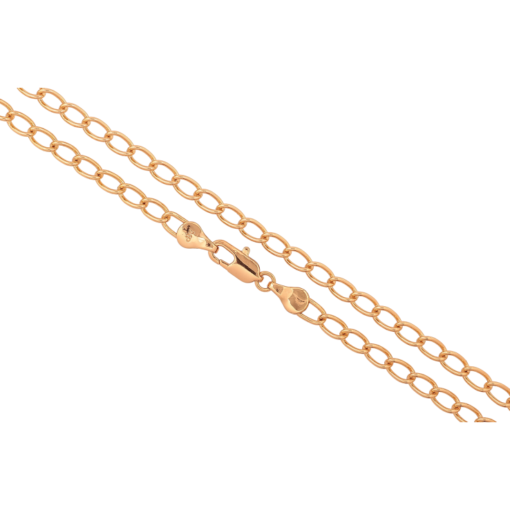 Ланцюжок Xuping колір Позолота 18K "Плетіння Панцирне" довжина 45см х 4мм фото №18 Ланцюжок Xuping колір Позолота 18K "Плетіння Панцирне" довжина 45см х 4мм фото №18