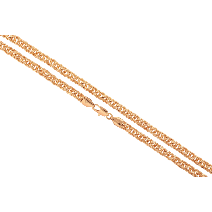 Ланцюжок Xuping колір Позолота 18K "Плетіння Бісмарк" довжина 50см х 6мм фото №16 Ланцюжок Xuping колір Позолота 18K "Плетіння Бісмарк" довжина 50см х 6мм фото №16