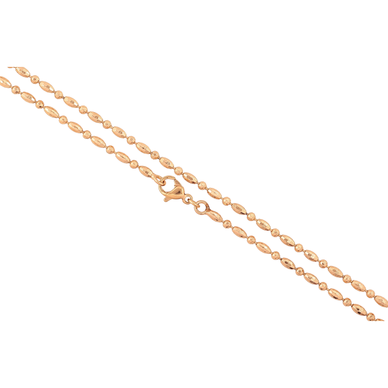 Ланцюжок Xuping колір Позолота 18K "Плетіння Перлина" довжина 46см х 2мм фото №8