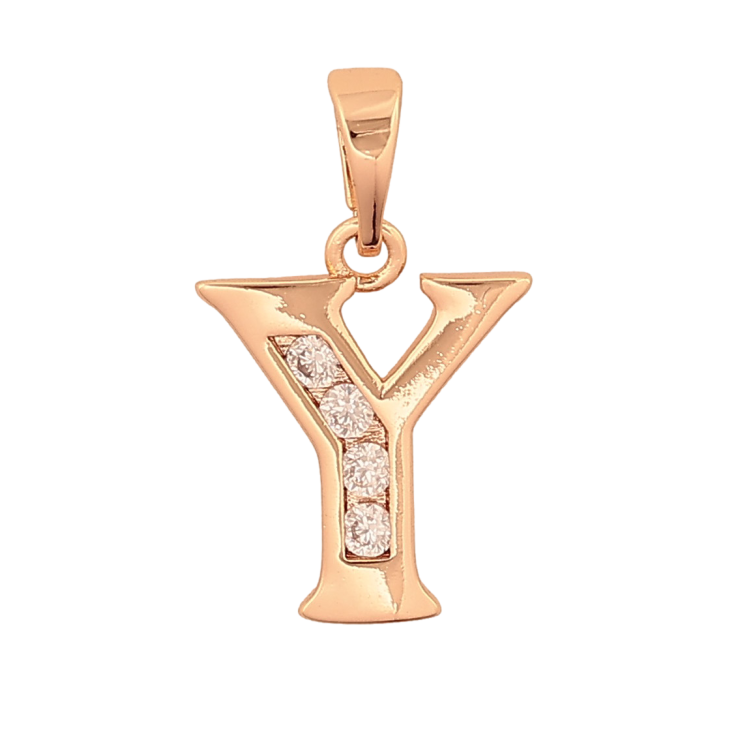 Кулон Xuping M&L цвет 18K "Буква Y" для цепочки до 5мм фото №4 Кулон Xuping M&L цвет 18K "Буква Y" для цепочки до 5мм фото №4