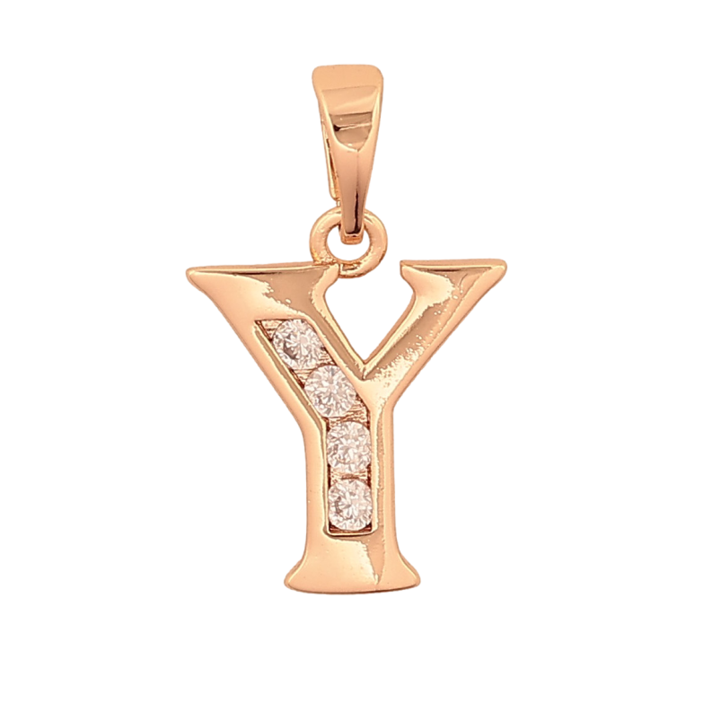 Кулон Xuping M&L колір 18K "Літера Y" для ланцюжка до 5мм фото №10 Кулон Xuping M&L колір 18K "Літера Y" для ланцюжка до 5мм фото №10