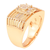 Перстень Xuping цвет Позолота 18K "Узор с кристаллами" фото №2 Перстень Xuping цвет Позолота 18K "Узор с кристаллами" фото №2