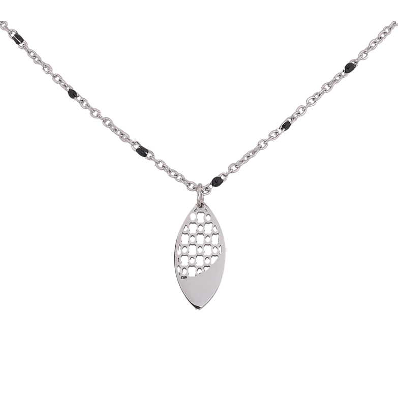 Подвеска на цепочке Xuping ТТМ Stainless Steel цвет Родий "Декоративная подвеска" длина 45-50см х 2мм фото №3