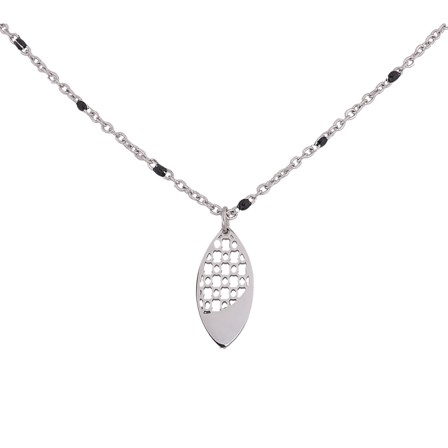 Подвеска на цепочке Xuping ТТМ Stainless Steel цвет Родий "Декоративная подвеска" длина 45-50см х 2мм фото №1