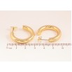 Сережки Xuping M&L колір 14K пусети "Дуги" фото №2 Сережки Xuping M&L колір 14K пусети "Дуги" фото №2