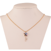 Кулон Xuping колір 18K з кр-ми Swarovski на ланцюжку "Ключик кристал Paradise Shine" дл. 40-45см х 1мм фото №4 Кулон Xuping колір 18K з кр-ми Swarovski на ланцюжку "Ключик кристал Paradise Shine" дл. 40-45см х 1мм фото №4