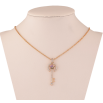 Кулон Xuping колір 18K з кр-ми Swarovski на ланцюжку "Ключик з кристалом Paradise Shine" довжина 40-45см х 1мм фото №4 Кулон Xuping колір 18K з кр-ми Swarovski на ланцюжку "Ключик з кристалом Paradise Shine" довжина 40-45см х 1мм фото №4