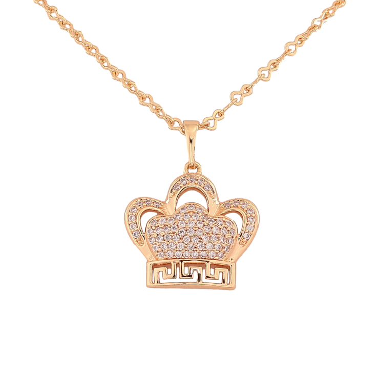Кулон на ланцюжку Xuping M&L колір 18K "Корона" довжина 46см х 2мм фото №21 Кулон на ланцюжку Xuping M&L колір 18K "Корона" довжина 46см х 2мм фото №21