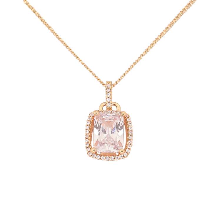 Кулон на ланцюжку Xuping M&L колір Позолота 18K "Кристал в обрамленні 13х14мм" довжина 45см х 1мм фото №22 Кулон на ланцюжку Xuping M&L колір Позолота 18K "Кристал в обрамленні 13х14мм" довжина 45см х 1мм фото №22