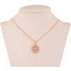 Кулон на цепочке Xuping M&L цвет 18K "Кристальный цветочек" длина 45см х 1мм фото №4 Кулон на цепочке Xuping M&L цвет 18K "Кристальный цветочек" длина 45см х 1мм фото №4