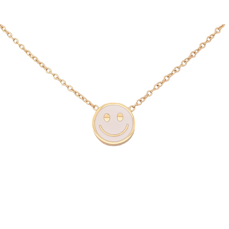 Підвіска на ланцюжку Xuping ТТМ Stainless Steel колір 14К "Смайлик" довжина 45-50см х 1.5мм фото №3