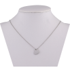 Подвеска на цепочке Xuping ТТМ Stainless Steel цвет Родий "Сердечко" длина 44-48см х 1мм фото №2 Подвеска на цепочке Xuping ТТМ Stainless Steel цвет Родий "Сердечко" длина 44-48см х 1мм фото №2