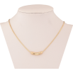 Подвеска на цепочке Xuping цвет Позолота 14K "Декоративная подвеска" длина 42-47см х 1мм фото №2 Подвеска на цепочке Xuping цвет Позолота 14K "Декоративная подвеска" длина 42-47см х 1мм фото №2
