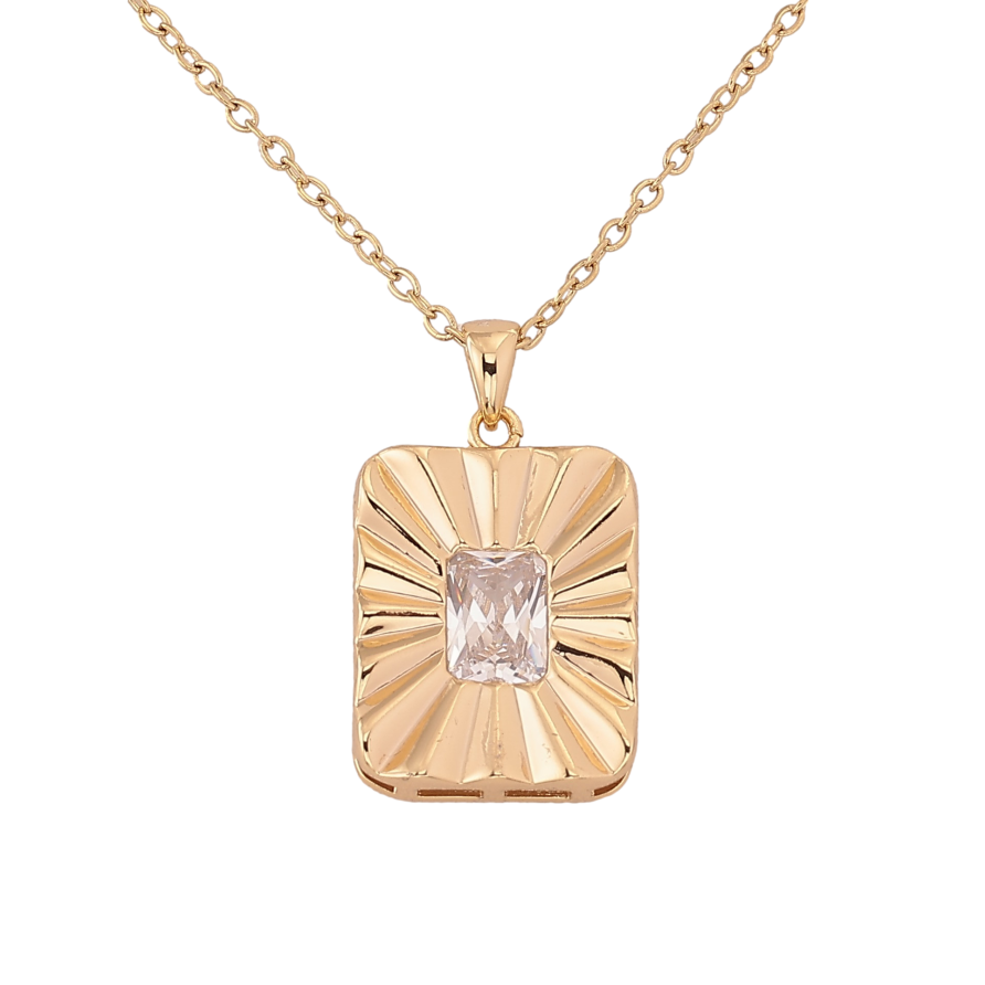 Подвеска на цепочке Xuping цвет Позолота 14K "Подвеска с кристальной вставкой" длина 42-53см х 1.5мм фото №1 Подвеска на цепочке Xuping цвет Позолота 14K "Подвеска с кристальной вставкой" длина 42-53см х 1.5мм фото №1