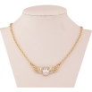 Подвеска на цепочке Xuping цвет Позолота 14K "Кристалл с крыльями" длина 40-45см х 2мм фото №2