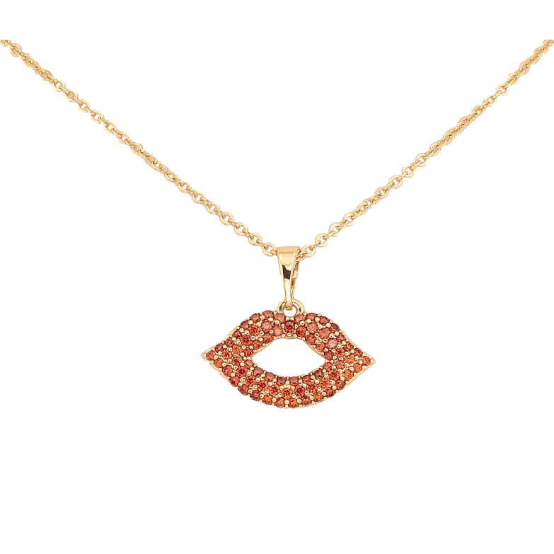 Подвеска на цепочке Xuping цвет Позолота 14K "Поцелуй" длина 40-45см х 1.5мм фото №1 Подвеска на цепочке Xuping цвет Позолота 14K "Поцелуй" длина 40-45см х 1.5мм фото №1