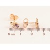 Серьги Xuping M&L цвет 18K пусеты "Бабочки с сиреневыми кристаллами" фото №2 Серьги Xuping M&L цвет 18K пусеты "Бабочки с сиреневыми кристаллами" фото №2
