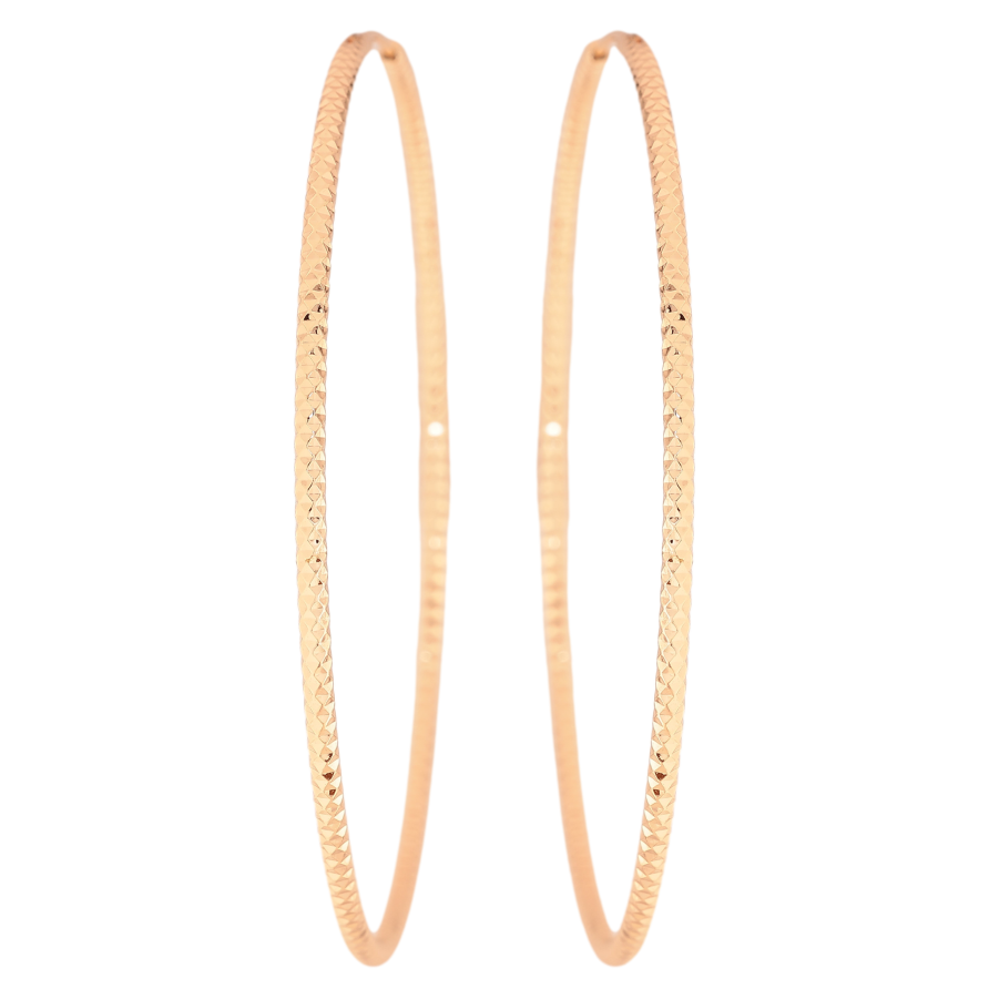 Серьги Xuping M&L цвет 18K кольца (конго) "Декоративный узор" ø 7см фото №1 Серьги Xuping M&L цвет 18K кольца (конго) "Декоративный узор" ø 7см фото №1