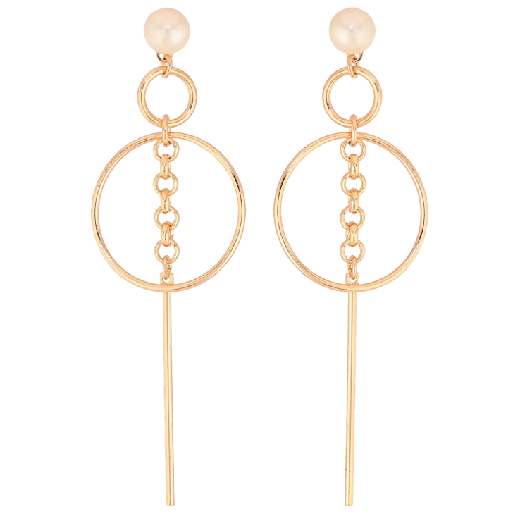 Серьги Xuping M&L цвет 18K пусеты "Декоративные подвески" фото №3 Серьги Xuping M&L цвет 18K пусеты "Декоративные подвески" фото №3