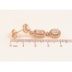Серьги Xuping M&L цвет 18K пусеты "Кристальные подвески" фото №2 Серьги Xuping M&L цвет 18K пусеты "Кристальные подвески" фото №2