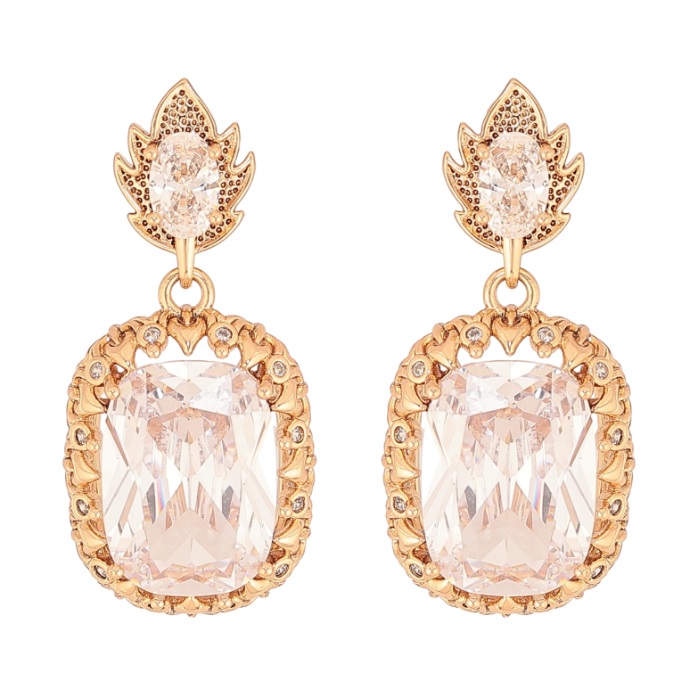 Сережки Xuping QQMM колір Позолота 18K пусети "Підвіски з кристалами" фото №9 Сережки Xuping QQMM колір Позолота 18K пусети "Підвіски з кристалами" фото №9