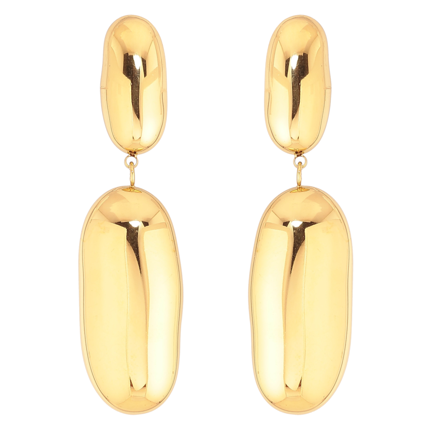 Серьги Xuping TTM Stainless Steel цвет 14К пусеты "Декоративные подвески" фото №1 Серьги Xuping TTM Stainless Steel цвет 14К пусеты "Декоративные подвески" фото №1
