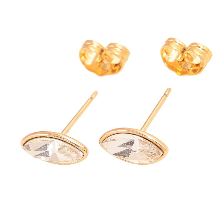 Серьги Xuping цвет 18K с кристаллами Swarovski пусеты "Кристаллы Clear" фото №16 Серьги Xuping цвет 18K с кристаллами Swarovski пусеты "Кристаллы Clear" фото №16
