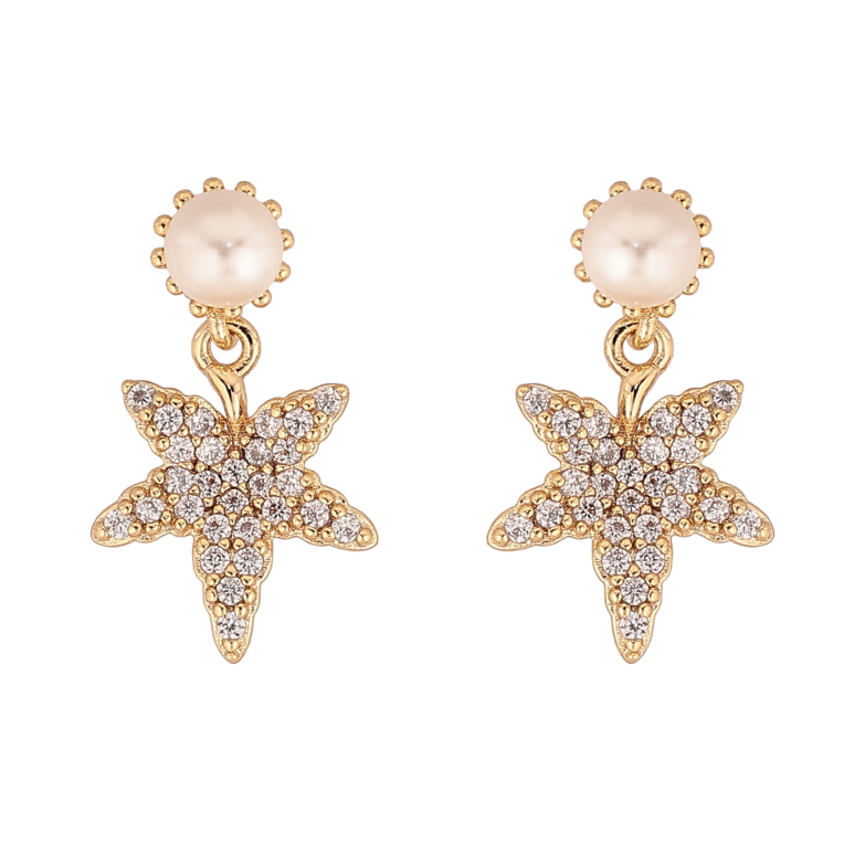 Сережки Xuping колір Позолота 14K пусети "Листочки" фото №18 Сережки Xuping колір Позолота 14K пусети "Листочки" фото №18