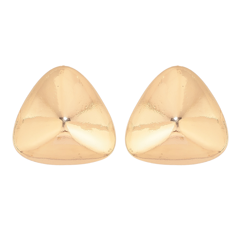 Сережки Xuping колір Позолота 14K пусети "Трикутники" фото №13 Сережки Xuping колір Позолота 14K пусети "Трикутники" фото №13
