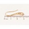 Серьги Xuping цвет Позолота 14K французский замок "Узор с кристаллами" фото №2 Серьги Xuping цвет Позолота 14K французский замок "Узор с кристаллами" фото №2