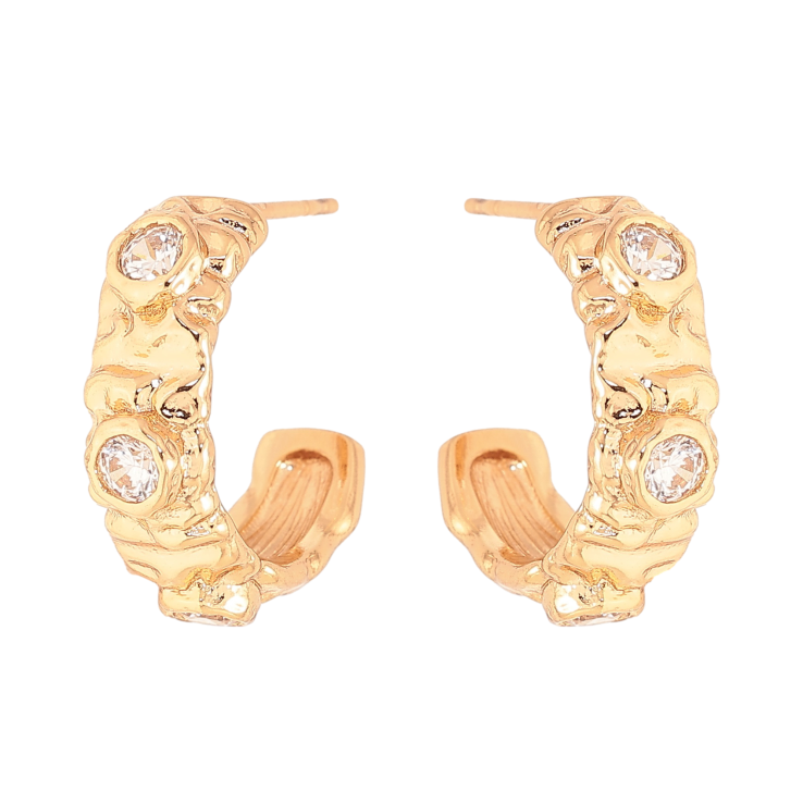 Серьги Xuping цвет Позолота 18K пусеты "Декоративные дуги с кристаллами" фото №24 Серьги Xuping цвет Позолота 18K пусеты "Декоративные дуги с кристаллами" фото №24