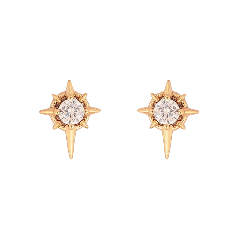 Сережки Xuping колір Позолота 18K пусети "Зірочки з кристалами" фото №21 Сережки Xuping колір Позолота 18K пусети "Зірочки з кристалами" фото №21