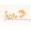 Серьги Xuping цвет Позолота 18K пусеты "Декоративные дуги" фото №2 Серьги Xuping цвет Позолота 18K пусеты "Декоративные дуги" фото №2