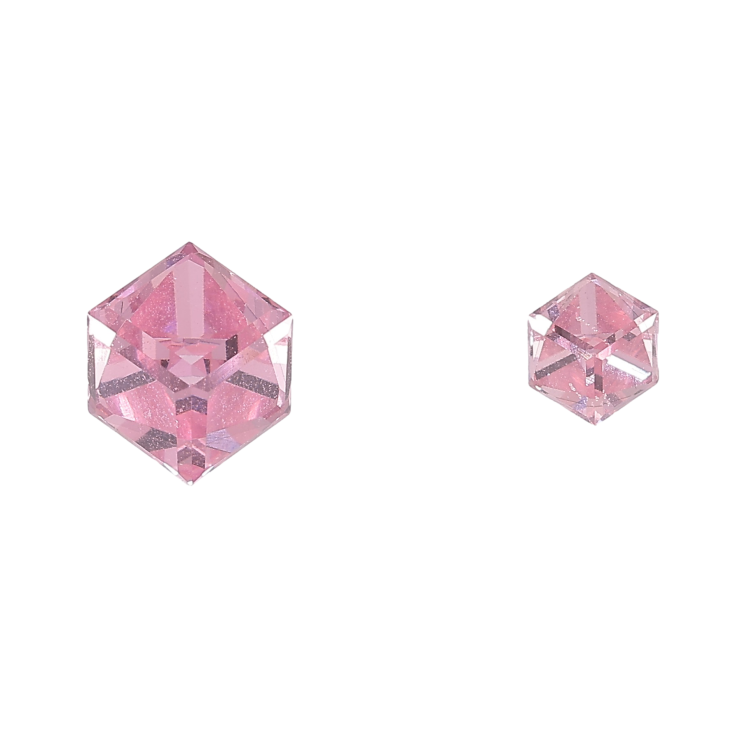 Серьги Xuping цвет Родий с кристаллами Swarovski пусеты "Ассиметричные кристальные кубики Rose" 6х6мм и 4х4мм фото №23 Серьги Xuping цвет Родий с кристаллами Swarovski пусеты "Ассиметричные кристальные кубики Rose" 6х6мм и 4х4мм фото №23