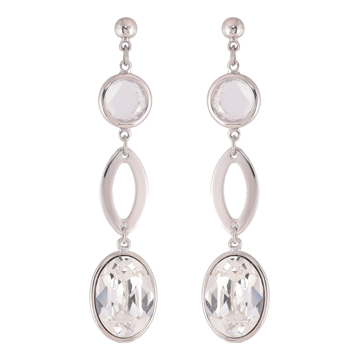 Серьги Xuping цвет Родий с кристаллами Swarovski пусеты "Подвески с кристаллами Clear" фото №21 Серьги Xuping цвет Родий с кристаллами Swarovski пусеты "Подвески с кристаллами Clear" фото №21