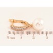 Серьги Xuping M&L цвет 18K английский замок "Жемчужные подвески" фото №2 Серьги Xuping M&L цвет 18K английский замок "Жемчужные подвески" фото №2