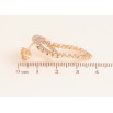 Сережки Xuping M&L колір 18K пусети "Декоративні підвіски з кристалами" фото №2 Сережки Xuping M&L колір 18K пусети "Декоративні підвіски з кристалами" фото №2
