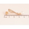 Серьги Xuping M&L цвет 18K пусеты "Подвески с жемчужинами" фото №2 Серьги Xuping M&L цвет 18K пусеты "Подвески с жемчужинами" фото №2