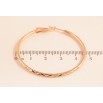 Серьги Xuping M&L цвет 18K кольца (конго) "Декоративный узор" ø 4.7см фото №2