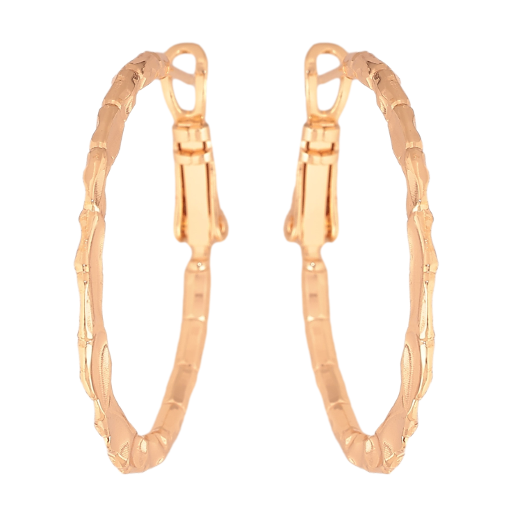 Серьги Xuping M&L цвет 18K кольца (конго) "Декоративный узор" ø 3см фото №11 Серьги Xuping M&L цвет 18K кольца (конго) "Декоративный узор" ø 3см фото №11