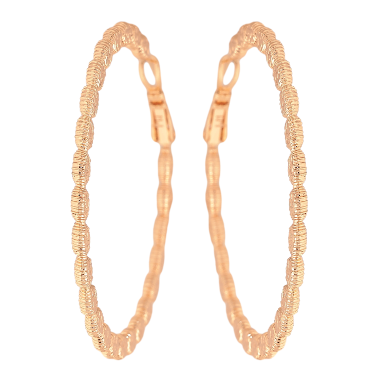 Серьги Xuping M&L цвет 18K кольца (конго) "Декоративный узор" ø 5см фото №15 Серьги Xuping M&L цвет 18K кольца (конго) "Декоративный узор" ø 5см фото №15