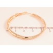 Серьги Xuping M&L цвет 18K кольца (конго) "Декоративный узор" ø 4.5см фото №2 Серьги Xuping M&L цвет 18K кольца (конго) "Декоративный узор" ø 4.5см фото №2